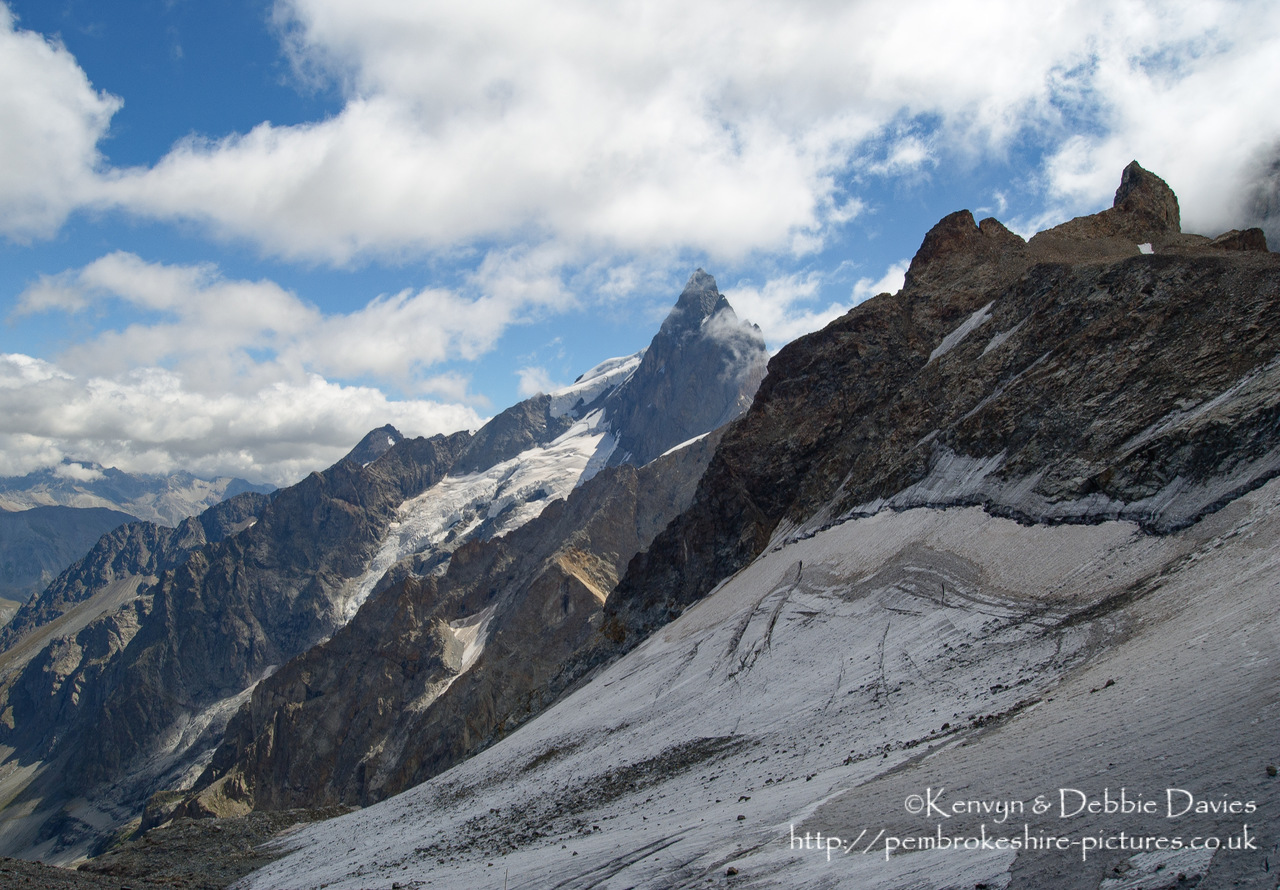 Glacier Du Vallon, La Grave in Provence-Alpes-Cote-d'Azur, France. Taken in 2003 with a Nikon D1X